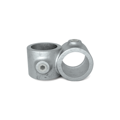 Rohrverbinder Kreuzstück 90º 60,3 mm - Vorderansicht Rohrverbinder (Rohr-verbinder.de)