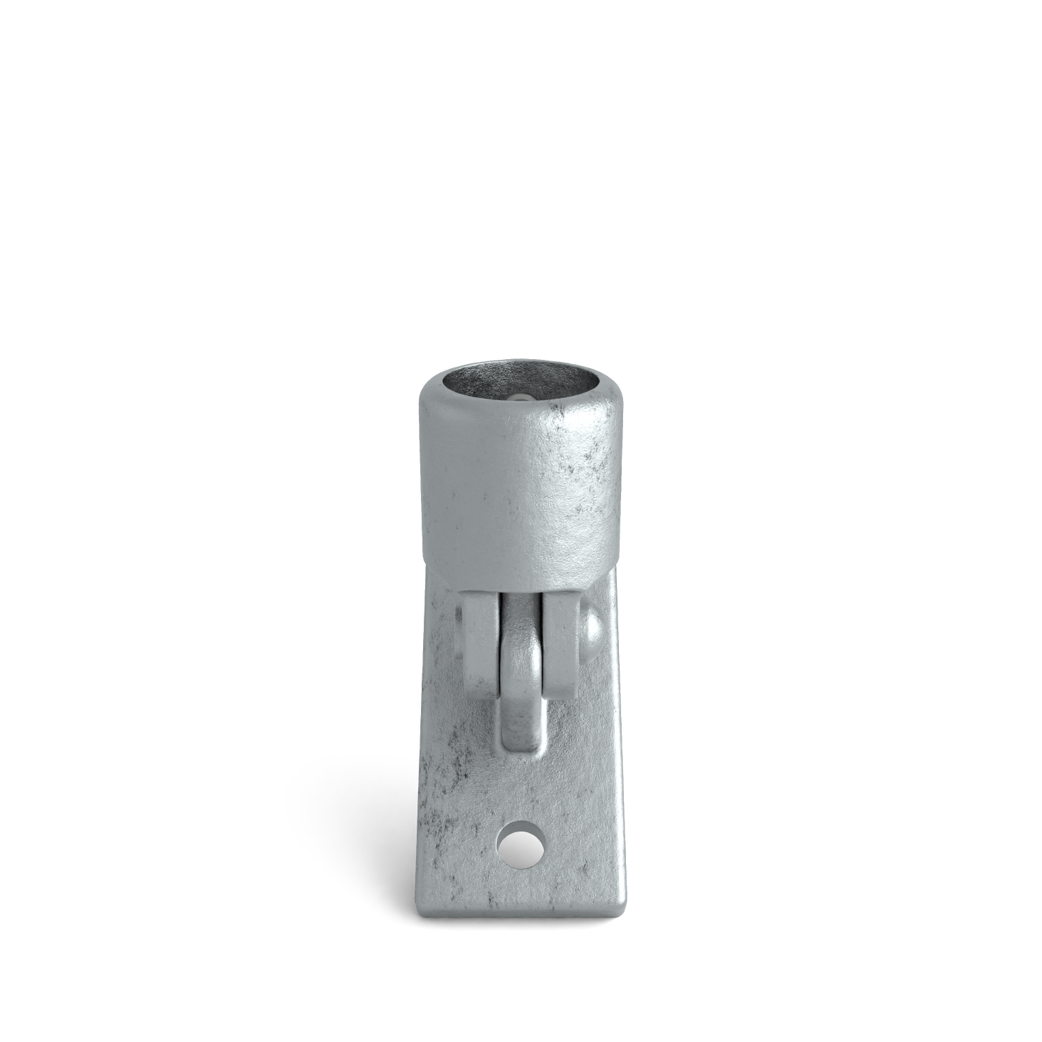 Rohrverbinder Gelenkfuß 26,9 mm - Seitenansicht Rohrverbinder (Rohr-verbinder.de)