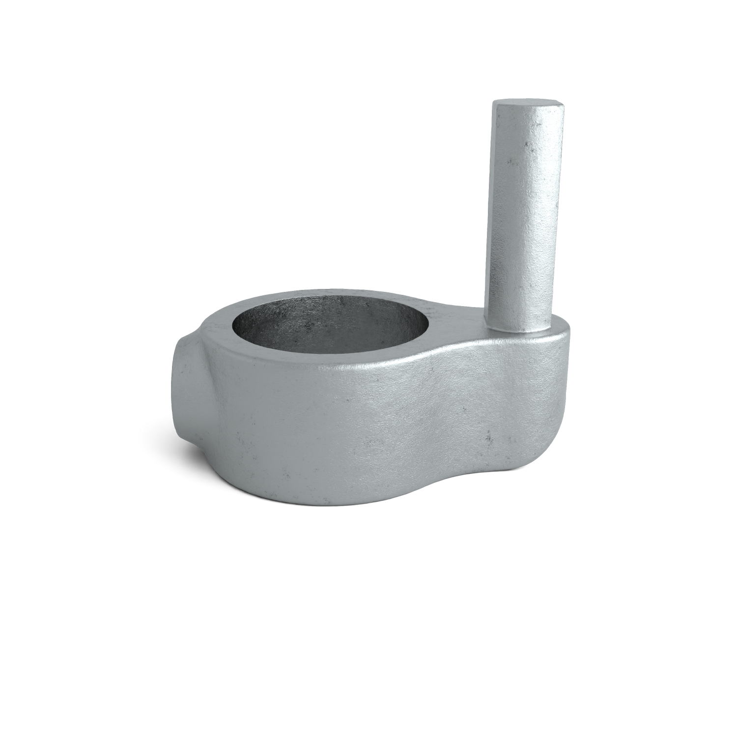 Rohrverbinder Stellringzapfen 48,3 mm - Vorderansicht Rohrverbinder (Rohr-verbinder.de)