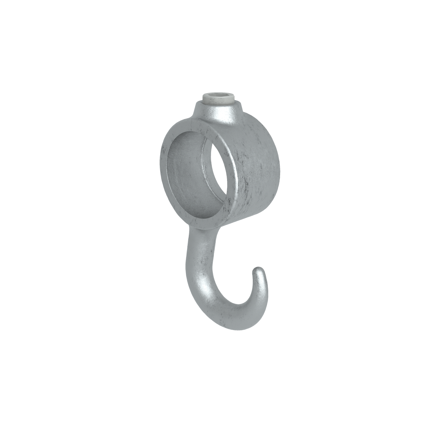 Rohrverbinder Kleiderhaken 21,3 mm - Vorderansicht Rohrverbinder (Rohr-verbinder.de)