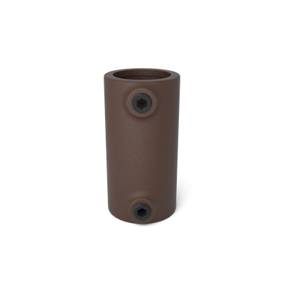 Rohrverbinder Verlängerungsstück vintage 26,9 mm - Vorderansicht Rohrverbinder (Rohr-verbinder.de)