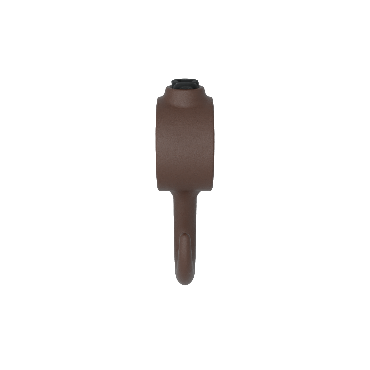 Rohrverbinder Kleiderhaken vintage 33,7 mm - Schrägansicht Rohrverbinder (Rohr-verbinder.de)