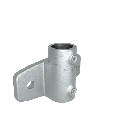 Rohrverbinder Wandhalter Schwerlast horizontal 48,3 mm - Vorderansicht Rohrverbinder (Rohr-verbinder.de)