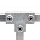 T-Stück lang 25 mm quadratisch | Rohrverbinder | das größte Angebot an Rohrverbindern | Rohr-verbinder.de