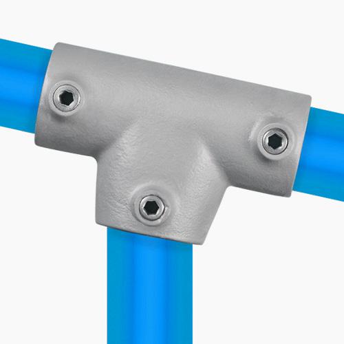 T-Stück lang ±11º 48,3 mm | Rohrverbinder | das größte Angebot an Rohrverbindern | Rohr-verbinder.de