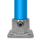Fußplatte quadratisch 60,3 mm | Rohrverbinder | das größte Angebot an Rohrverbindern | Rohr-verbinder.de