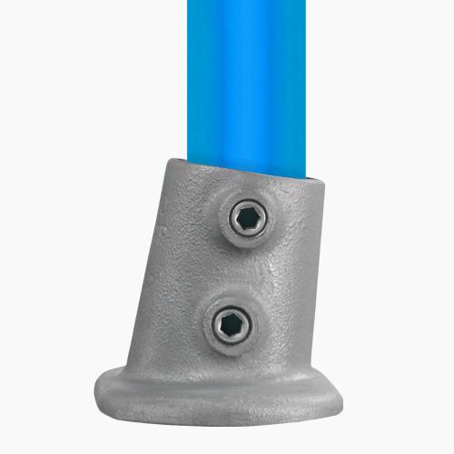 Fußplatte oval ±11º 33,7 mm | Rohrverbinder | das größte Angebot an Rohrverbindern | Rohr-verbinder.de