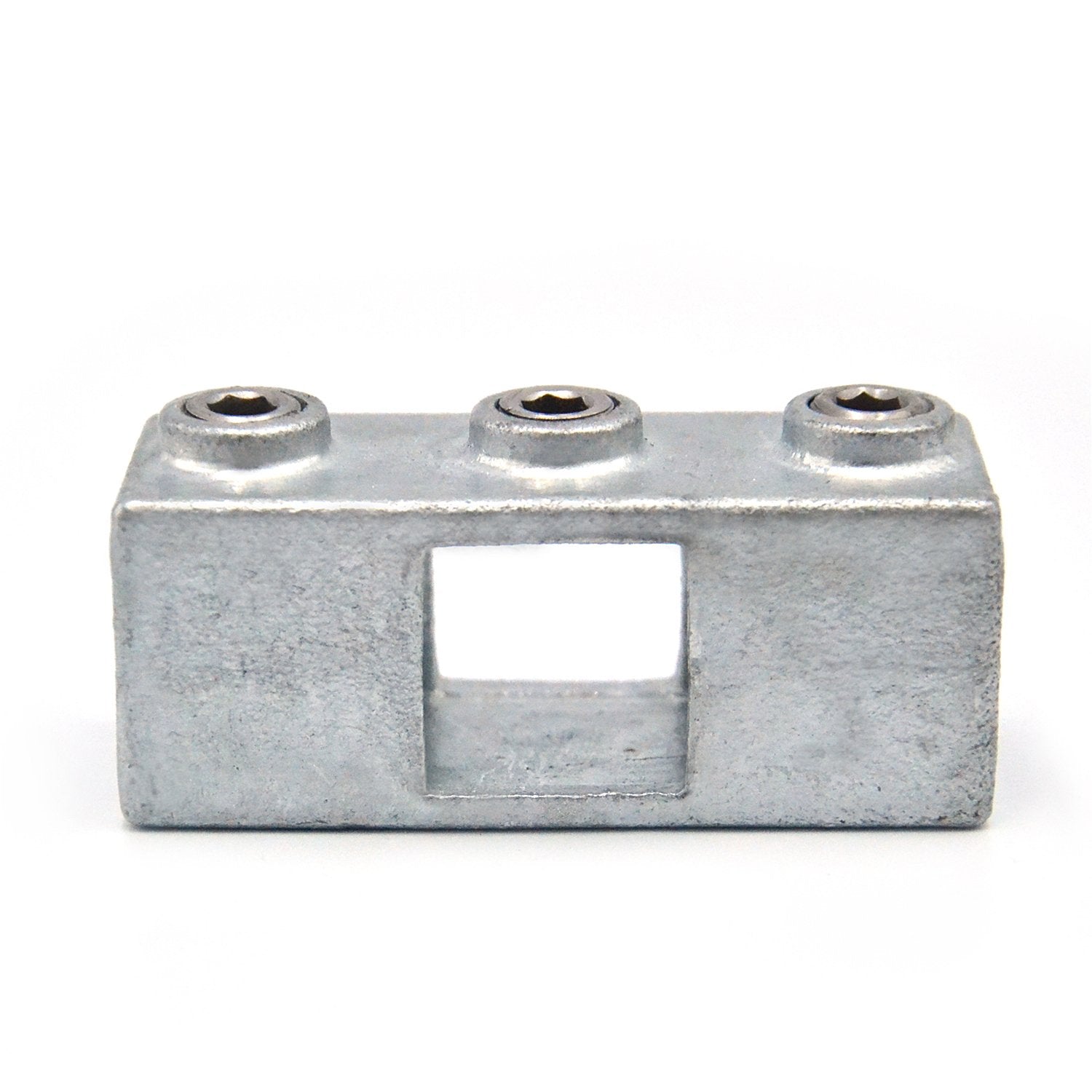 Kreuzstück in 1 Ebene 25 mm quadratisch | Rohrverbinder.de | der Spezialist für Rohrverbindern