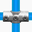 Kreuzstück in 1 Ebene 26,9 mm | Rohrverbinder | das größte Angebot an Rohrverbindern | Rohr-verbinder.de