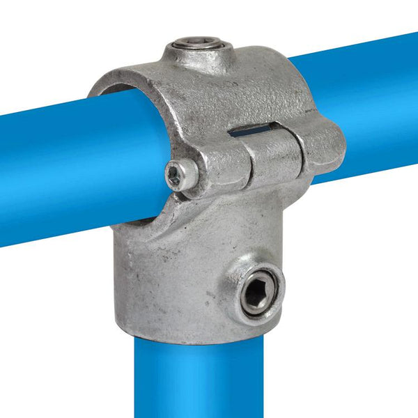 T-Stück offen aufklappbar 42,4 mm | Rohrverbinder | das größte Angebot an Rohrverbindern | Rohr-verbinder.de