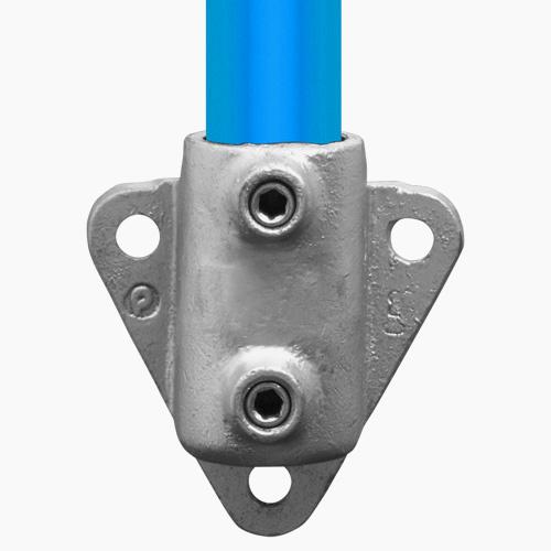 Wandhalter Dreieckflansch 42,4 mm | Rohrverbinder | das größte Angebot an Rohrverbindern | Rohr-verbinder.de