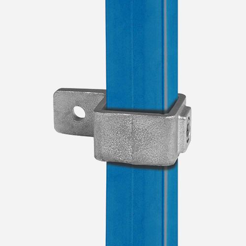Ösenteil mit Einzellasche 40 mm quadratisch | Rohrverbinder | das größte Angebot an Rohrverbindern | Rohr-verbinder.de