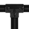 T-Stück lang schwarz 48,3 mm | Rohrverbinder | das größte Angebot an Rohrverbindern | Rohr-verbinder.de
