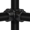 Eckstück 90º schwarz 33,7 mm | Rohrverbinder | das größte Angebot an Rohrverbindern | Rohr-verbinder.de