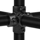 Kreuzstück für Stützrohr schwarz 26,9 mm | Rohrverbinder | das größte Angebot an Rohrverbindern | Rohr-verbinder.de