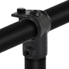 T-Stück offen schwarz 26,9 mm | Rohrverbinder | das größte Angebot an Rohrverbindern | Rohr-verbinder.de