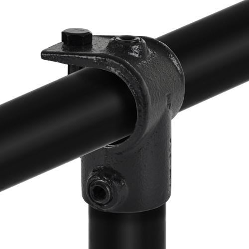 T-Stück offen schwarz 42,4 mm | Rohrverbinder | das größte Angebot an Rohrverbindern | Rohr-verbinder.de