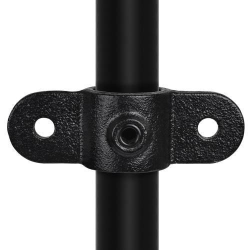 Gelenkauge doppelt 180º schwarz 48,3 mm | Rohrverbinder | das größte Angebot an Rohrverbindern | Rohr-verbinder.de