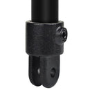 Gelenkhalter schwarz 48,3 mm | Rohrverbinder | das größte Angebot an Rohrverbindern | Rohr-verbinder.de