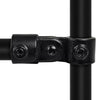 Gelenkstück einfach schwarz 26,9 mm | Rohrverbinder | das größte Angebot an Rohrverbindern | Rohr-verbinder.de