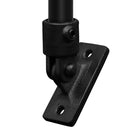 Gelenkfuß schwarz 26,9 mm | Rohrverbinder | das größte Angebot an Rohrverbindern | Rohr-verbinder.de