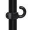 Stellring mit Haken schwarz 33,7 mm | Rohrverbinder | das größte Angebot an Rohrverbindern | Rohr-verbinder.de