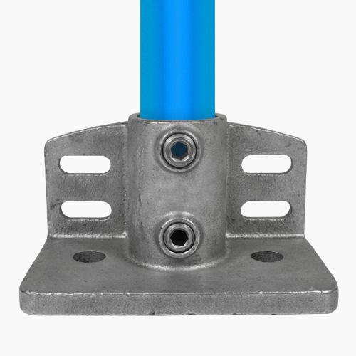 Trittrand-Fußplatte 48,3 mm | Rohrverbinder | das größte Angebot an Rohrverbindern | Rohr-verbinder.de