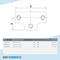 T-Stück lang ±11º 33,7 mm | technische Zeichnung | Rohrverbinder | Schnelle Lieferung | Rohr-verbinder.de