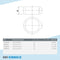 Stellring 48,3 mm | technische Zeichnung | Rohrverbinder | Schnelle Lieferung | Rohr-verbinder.de