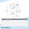 Traufenstück 48,3 mm | technische Zeichnung | Rohrverbinder | Schnelle Lieferung | Rohr-verbinder.de