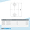 Verlängerungsstück schwarz 26,9 mm | technische Zeichnung | Rohrverbinder | Schnelle Lieferung | Rohr-verbinder.de