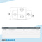 Wandhalter Schwerlast horizontal 48,3 mm | technische Zeichnung | Rohrverbinder | Schnelle Lieferung | Rohr-verbinder.de